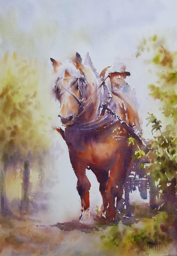 Aquarelle de Thierry de Marichalar