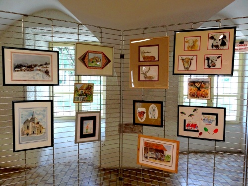 Souvenirs du troisième Salon des Peintres des Amis du Châtillonnais, mai 2012...