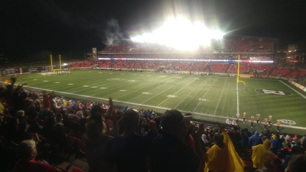Ottawa Redblacks versus Winnipeg Blue Bombers at TD Place on June 13th 2024