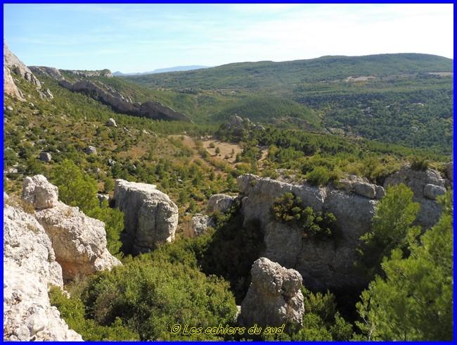 Massif de Ste Victoire, le gouffre de Garagaï