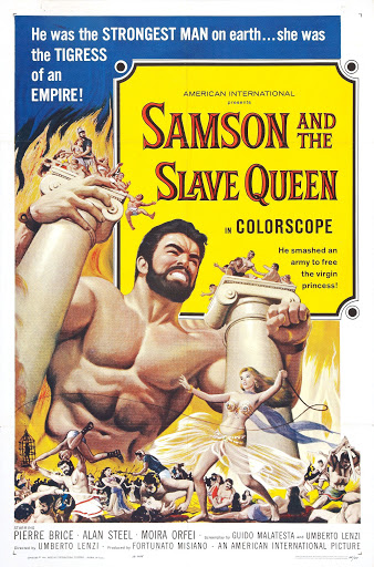 SAMSON AND THE SLAVE QUEEN BOX OFFICE USA 1963