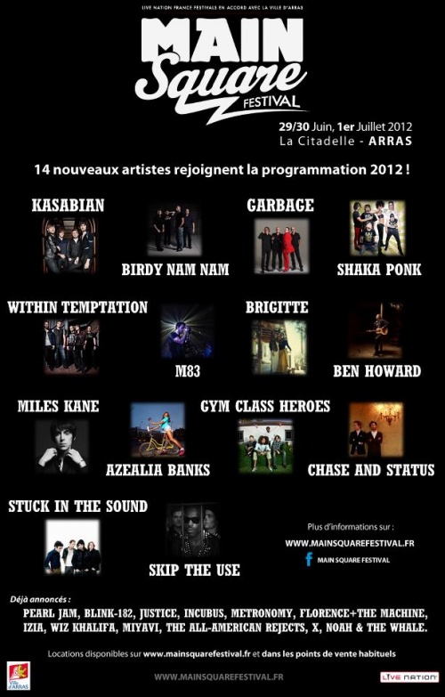 MAIN SQUARE FESTIVAL 2012 (ARRAS)