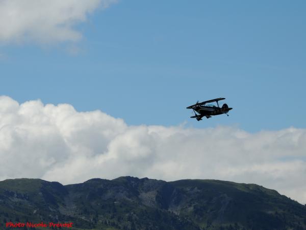 Le meeting aérien de Méribel, vu par Nicole Prévost...