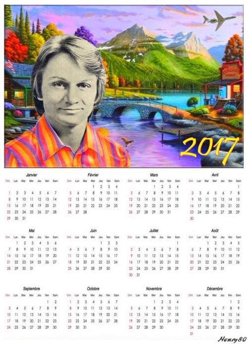 MES CALENDRIERS 2017