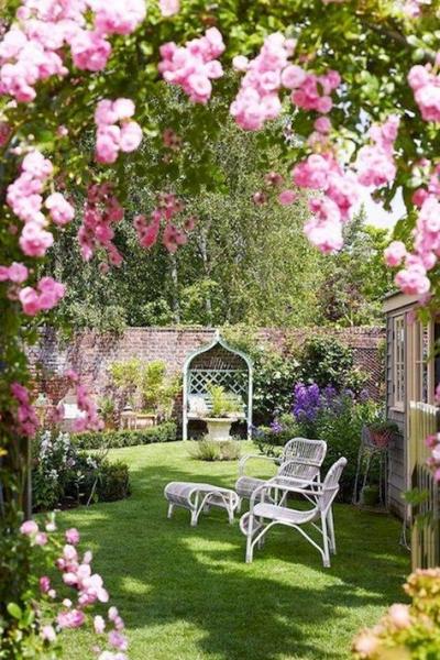 Tonnelles fleuries