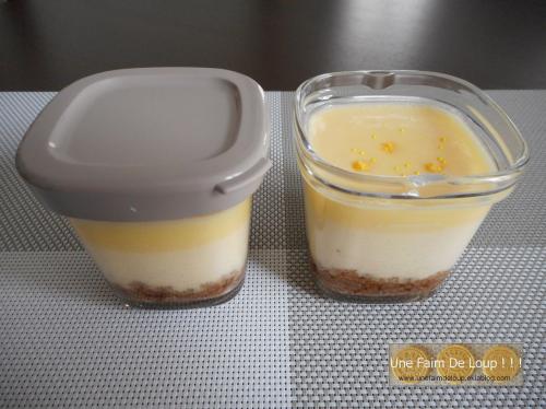 Cheesecake individuel au speculoos et lemon curd (Seb Multi Délices)