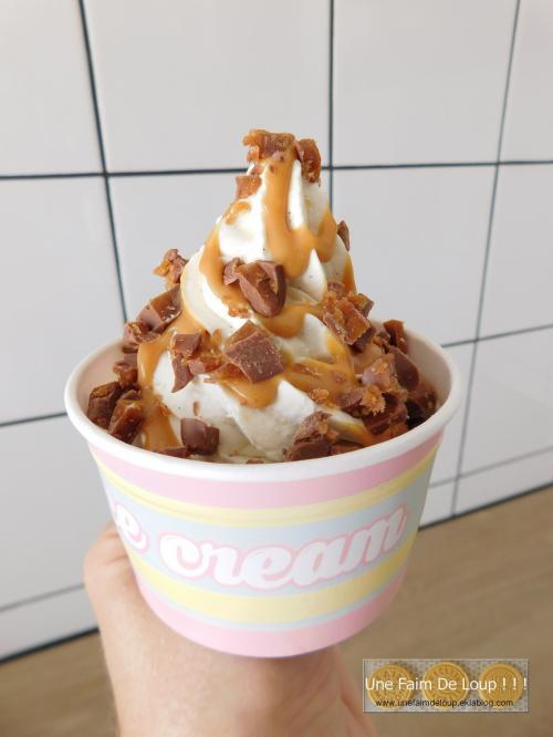 Sundae au caramel