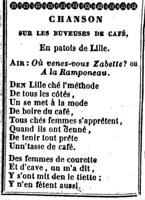 Brûle-Maison, les Buveuses de café
