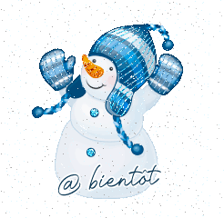 A BIENTÔT à plus tard blinkie hiver, automne et pluie