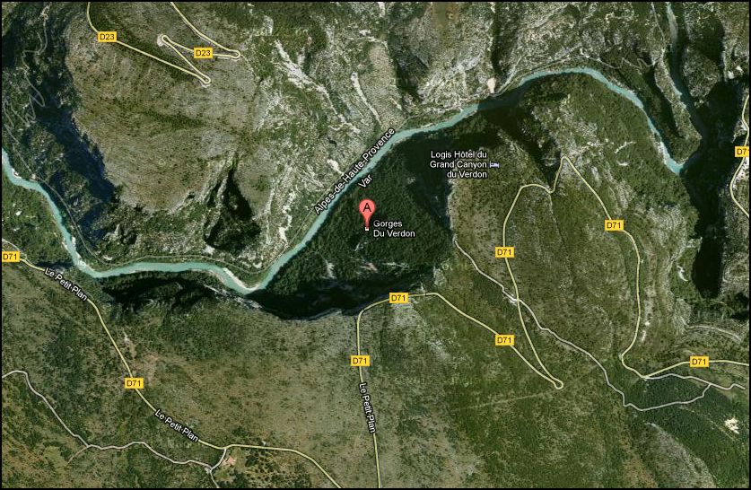 Balade dans les Gorges du Verdon...