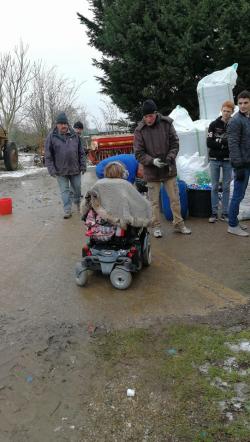 1er Chargement de bouchons en plastique pour Paprec 1/03/18