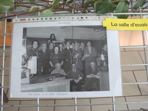Une très belle exposition à Sainte Colombe sur Seine...