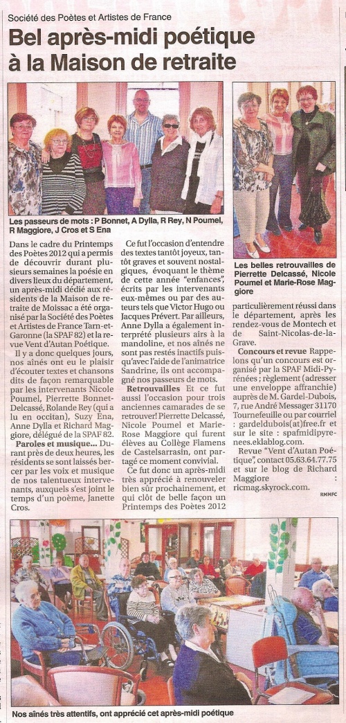 LA SPAF DANS LE "PETIT JOURNAL" 