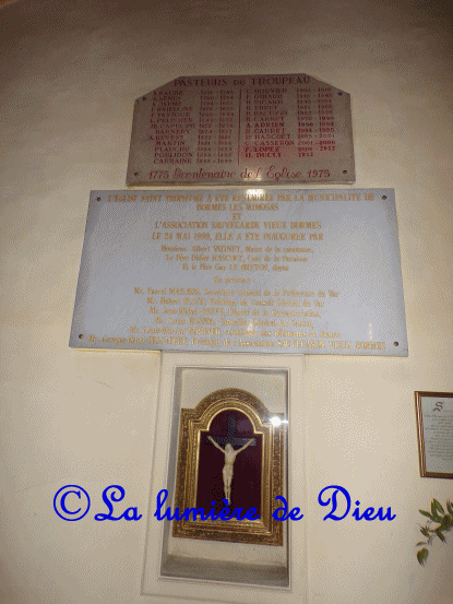 Bormes les mimosas, l'église Saint Trophyme