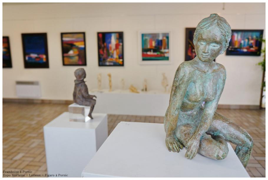 Expo MORLAINE - LORIEUX - FIGARO à Pornic