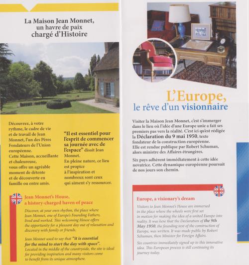 La maison de Jean Monnet, à Bazoches-sur-Guyonne (Yvelines)