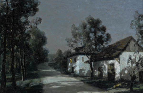 Peinture de : François-Charles Cachoud