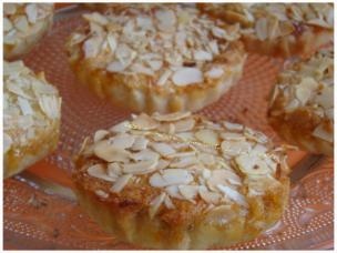 TARTELETTES AMANDINES ABRICOTS