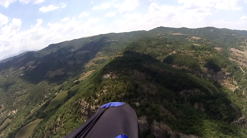 La course avec le vent