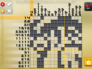 Roucarnage Pokémon Picross