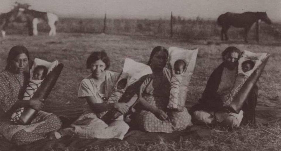 Lakota bébés bien protégés