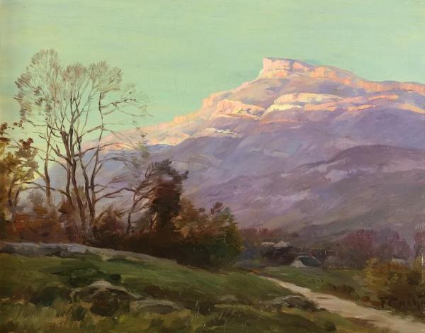 Peinture de : François-Charles Cachoud