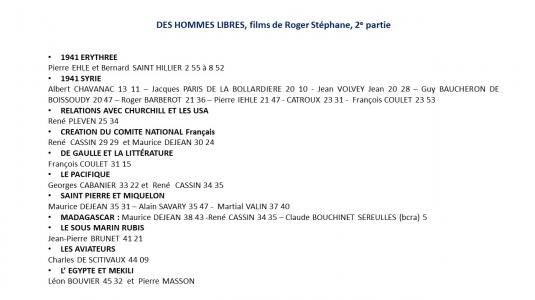 * DES HOMMES LIBRES, redécouvrir le film de Roger Stéphane