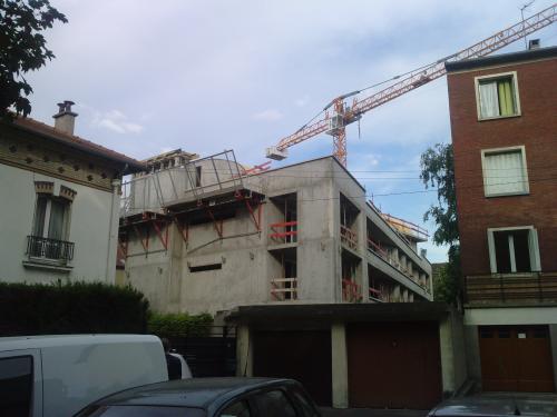 Retropilar... La construction de la résidence... suite