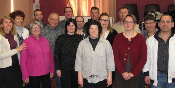 Comité des fêtes : une partie de l'équipe