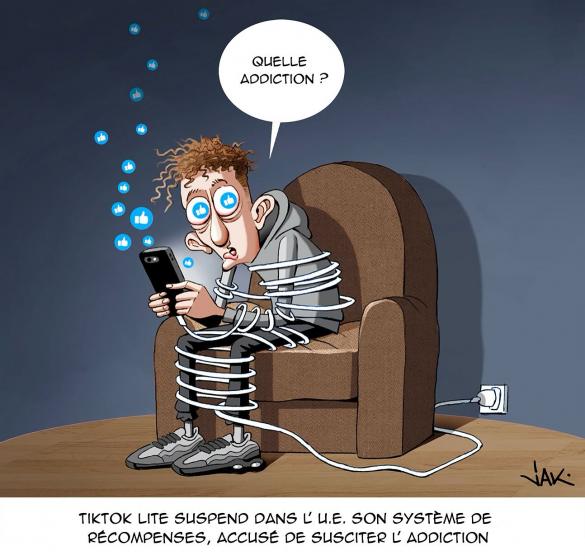 Les humoristes se moquent de l'addiction à Internet...