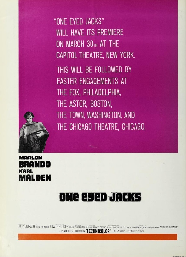 ONE EYED JACKS box office USA 1961