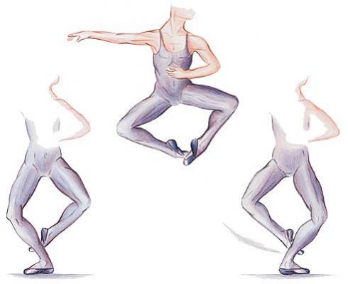 Danse classique Saut de chat