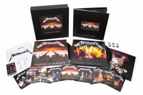 METALLICA - Les détails de la réédition de l'album Master Of Puppets
