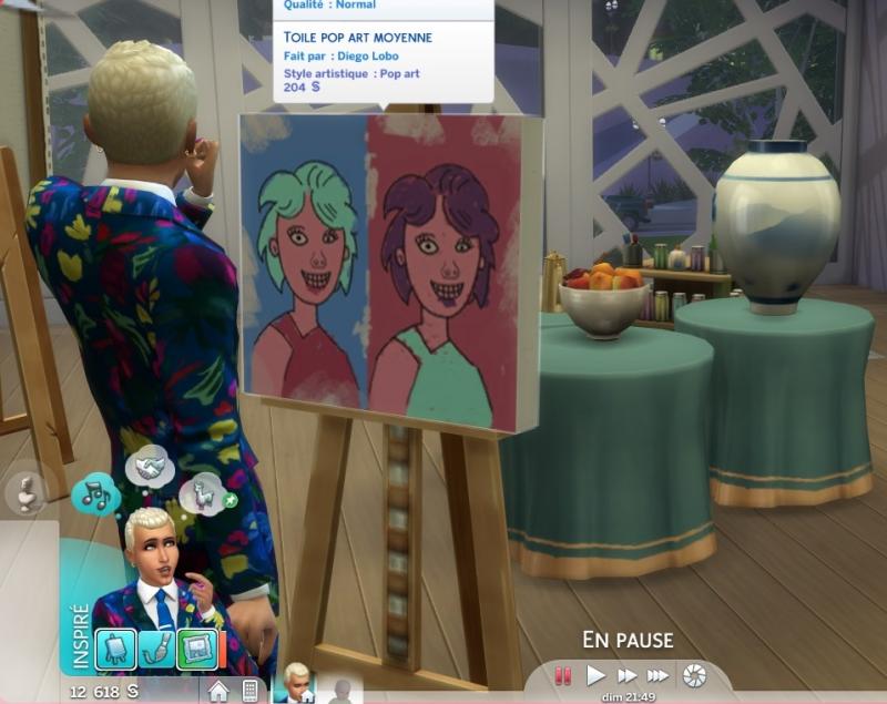 Semaine 2 - Quartier San Myshuno - Foyer Lobo