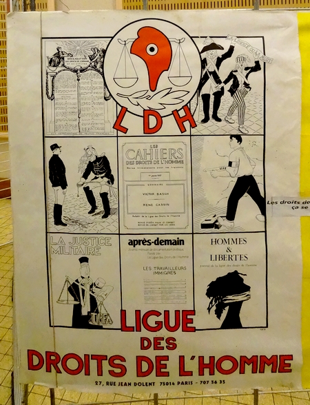 Une exposition et une conférence sur les origines de la Ligue des Droits de l'Homme