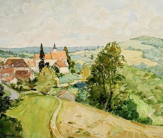 Peinture de : Claude Jousset