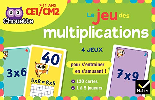 Le jeu des multiplications CE1-CM2