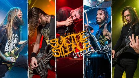SUICIDE SILENCE - Les détails du nouvel album live Live & Mental ; "Blind" Clip Live