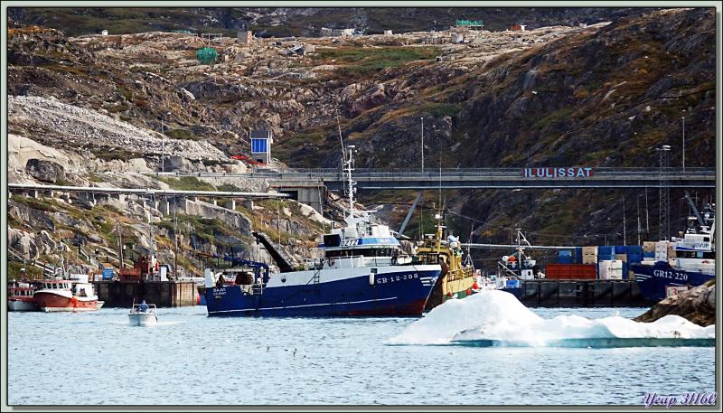 Ilulissat c'est terminé ... En définitive nous aurons eu, malgré la brume très épaisse du matin, une très belle journée - Groenland