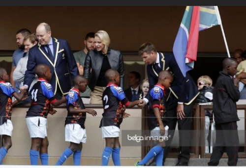 other photos of Albert, Charlene, Jacques and Gabriella