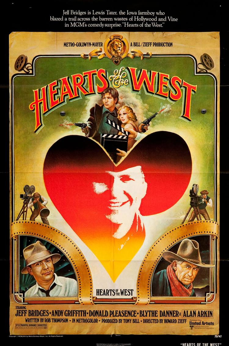 HEARTS OF THE WEST BOX OFFICE USA 1975