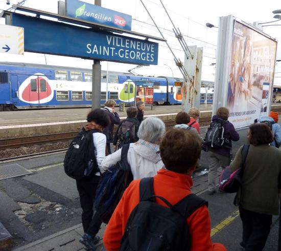 Randonnée le long de l'Yerres