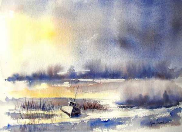 Aquarelles de : Jean Lavernhe