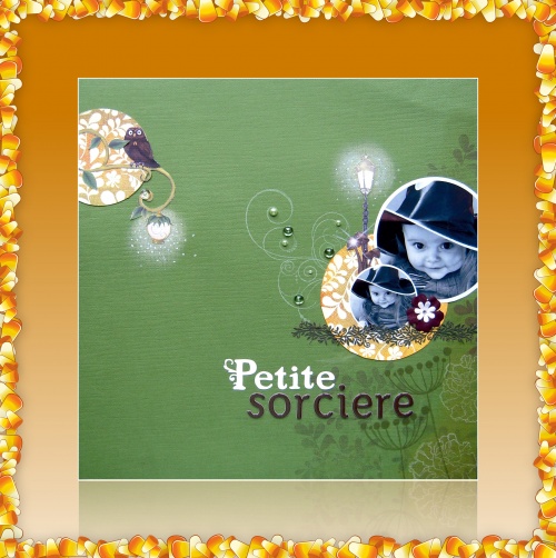 Zoé en petite sorcière