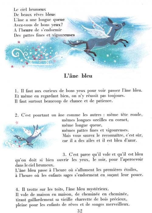 L'âne bleu