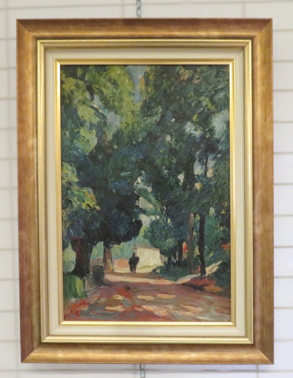 Emmanuel-Charles Bénézit, peintre réputé du XXème siècle, tissa des liens avec le Châtillonnais....