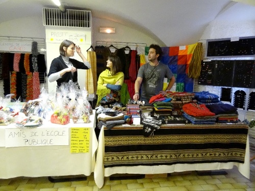 Le marché de Noël 2012 du Zonta-Club de Châtillon sur Seine