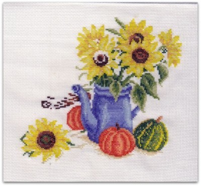 Panier de fleurs provençales 10.06