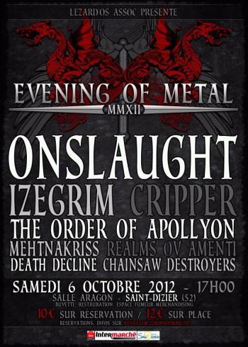EVENING OF METAL 2012