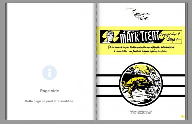 Voyage dans le temps, Mark Trent de Raymond Poïvet
